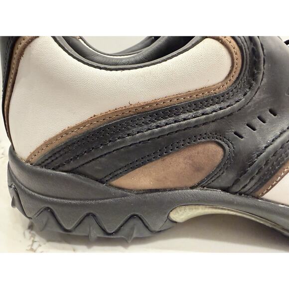FootJoy Contour Series Golf Shoes Mens 10m White Black Spiked Leather Lace Up main image 4